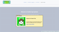 Desktop Screenshot of imobileappsys.com